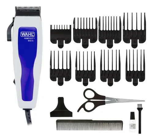 Wahl Maquina de Corta Cabelo Home Cut Basic 110v Lâmina Autoafiável Motor 9W de Potência