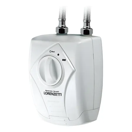 Aquecedor Versatil 3 Temperaturas Lorenzetti Branco Para Pias E Lavatórios 127v 5500w Gn