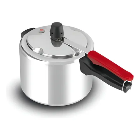 Panela De Pressão Clock Tradicional 4.5l Cinza 20cm