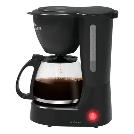 Cafeteira Elétrica Cf-102 Kian 18 Xícaras 650w Cor Preto 127v Preto 127v