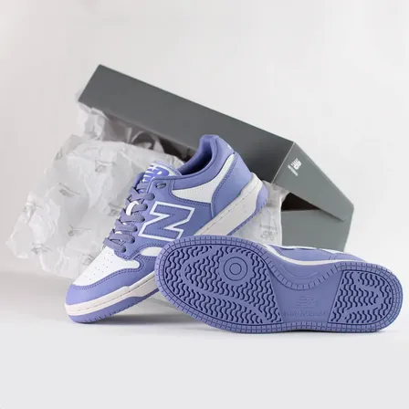 Tênis Feminino Urbano Retrô Couro Sintético 480 Low Nb