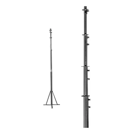 Torre Telescópica Bit Electronics 21m Para Antenas Portátil