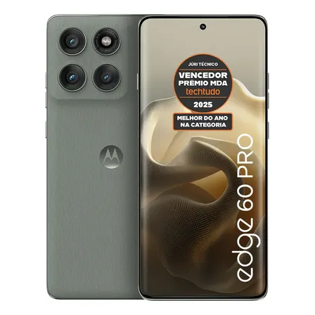Smartphone Motorola Edge 60 Pro 5g - 512gb 24gb (12gb Ram+12gb Ram Boost) Tela Quad-curve Moto Ai