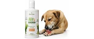 Xarmie Aloe Pet Gel Hidratante Natural para Cães e Gatos com Lambeduras, com Aloe Vera Pura, 200ml,