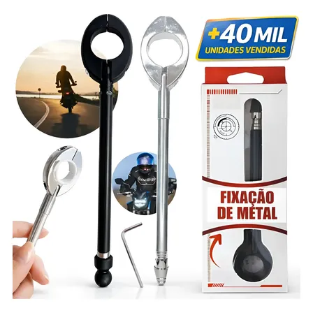 Antena Corta Pipa Antena De Moto Anteninha Estágios Inox