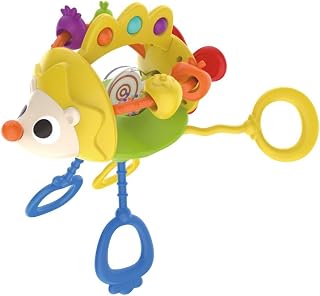 Brinquedo Mordedor Sensorial e Chocalho Para Bebê Maxi Baby