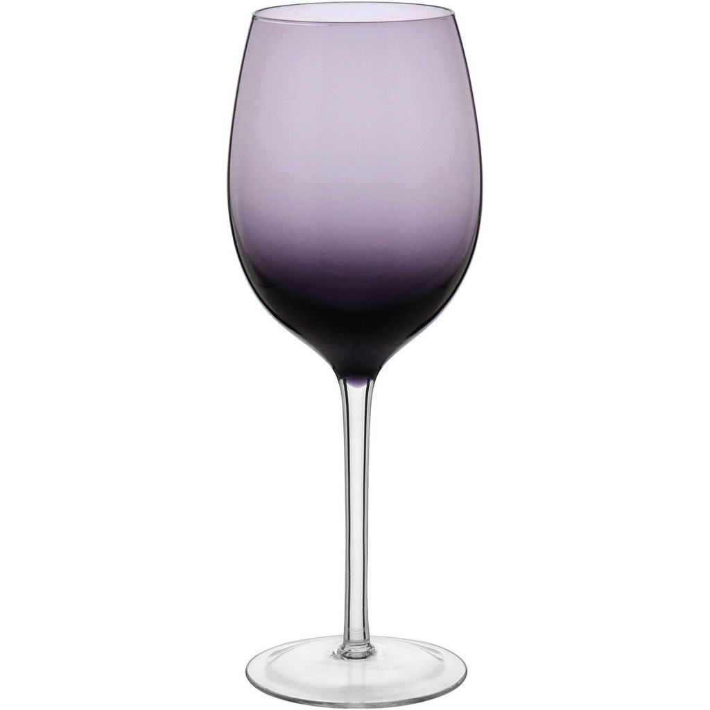 KIT 2 PEÇAS TAÇA VINHO HOME&CO OPUS VIDRO 480ml 22x8x8cm VIOLETA
