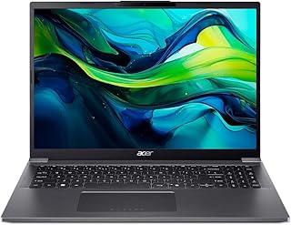 Notebook Acer Aspire 16 A16-71M-51UQ Intel Core Ultra 5 16GB RAM 1TB SSD Tela 16 Led IPS 60Hz WUXGA