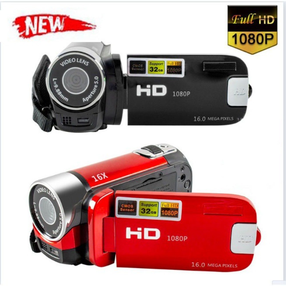 Câmera De Vídeo D100 270 ° Rotação 16x Vlogging Full Hd 1080p Digital