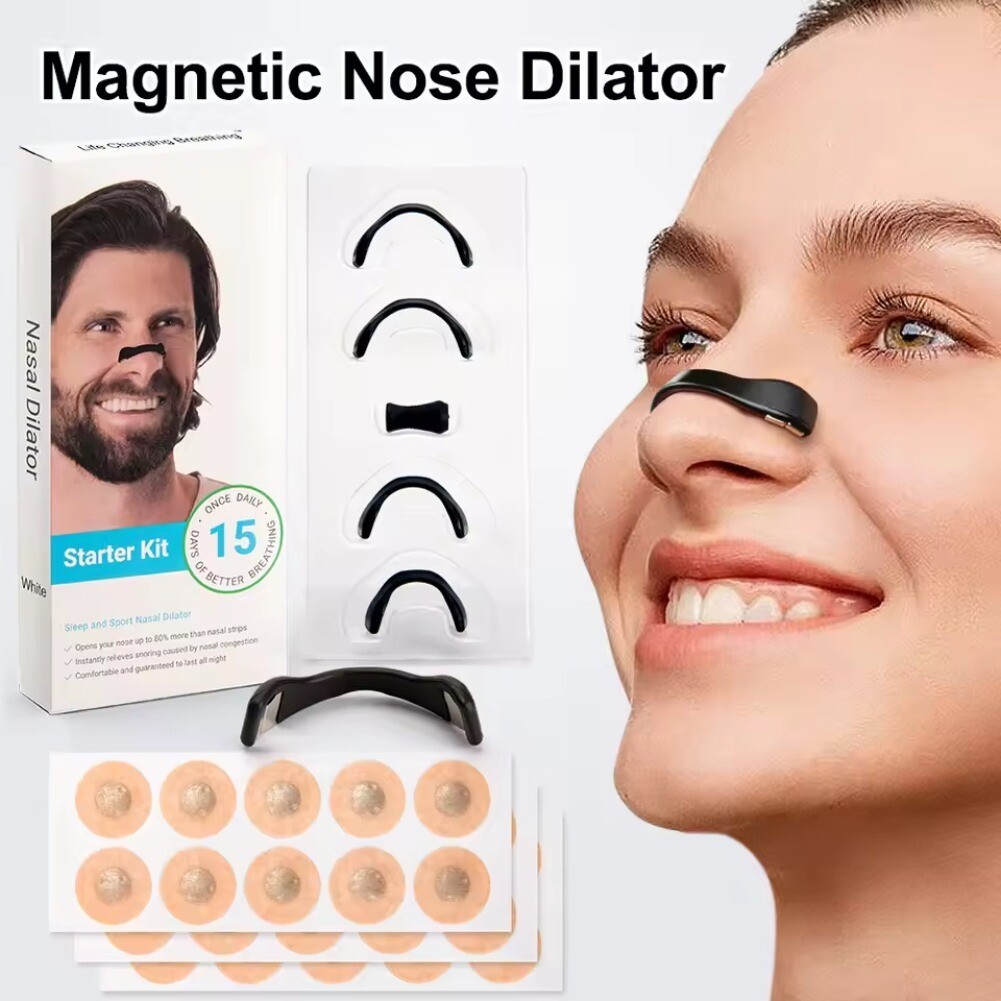 Dilatador Nasal Magnetico Respiratório Melhore a Respiração 5 tamanhos