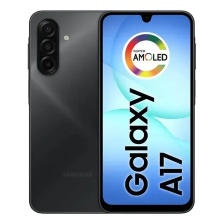 Celular Samsung Galaxy A17 Com Ia, 256gb, 8gb Ram, Câm De 50mp, Tela De 6.7 , Nfc, Ip54 - Preto 4g