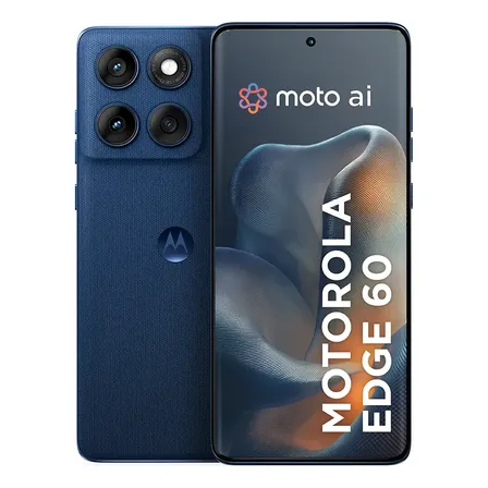 Smartphone Motorola Edge 60 5g - 512gb 24gb (12gb Ram+12gb Ram Boost) Tela Quad-curve Moto Ai 50mp