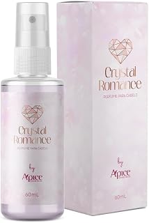 Ápice Perfume Capilar Crystal Romance | Fragrância de Longa Duração com Brilho e Maciez para os