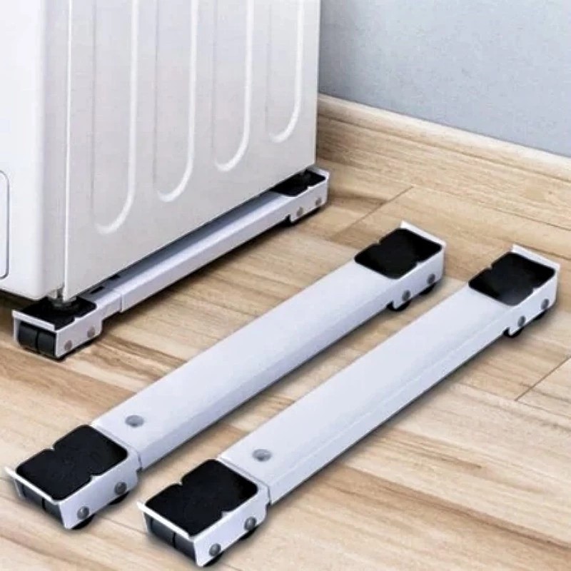 uporte Universal de Alumínio De Base Com Rodinha Para Geladeira Fogão E Máquina De Lavar Lousa Base