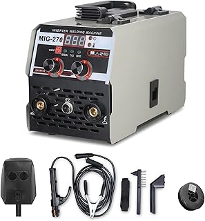 Maquina de Solda 220v, Máquina Solda Inversora Painel Digital Máscara Acessórios Portátil Alça