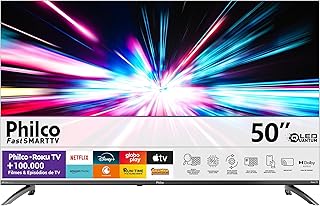 Smart TV 50” Philco P50CRB 4K LED Dolby Audio