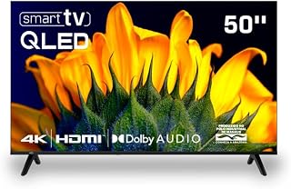 Smart TV HQ QLED 50 Polegadas HQ-QLED50SM 4K Wi-Fi Bluetooth, Dolby Audio, Apps, Netflix, YouTube e
