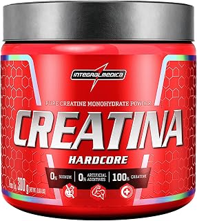 Integralmedica Creatina em Pó Hardcore 100% Pura e Monohidratada 300g