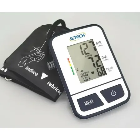 Aparelho Medidor De Pressão Digital De Braço Bsp11 G-tech Branco