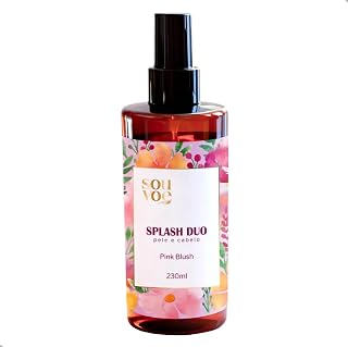 Splash Duo - Body Splash e Hair Splash Vegano 230ml, Perfume Corporal e Capilar Feminino,