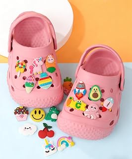 30 peças de pingentes fofos para sapatos de frutas para tamancos, acessórios de calçados DIY,
