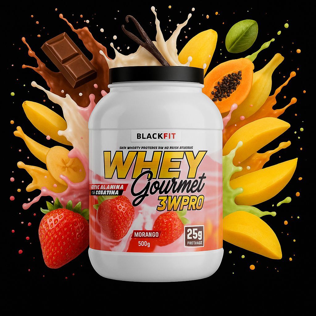 WHEY 900g O MAIS GOSTOSO DO BRASIL- DIVERSOS SABORES