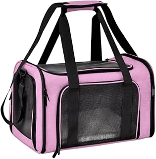 Bolsa De Transporte Pet 40x26x25 Viagem Avião Carro Cão Gato