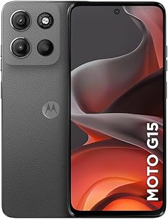 Smartphone Motorola Moto g15-256GB 12GB (4GB RAM+8GB Ram Boost) e Camera 50MP com AI e Night Vision