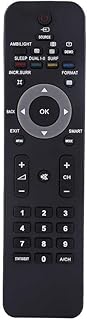 Substituição de controle remoto universal para Philips Smart TV 242254901868, controle remoto de TV
