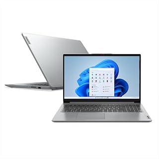Notebook Lenovo IdeaPad 1 15AMN7 AMD Ryzen 5 7520U 8GB 512GB SSD Windows 11 15.6" - 82X5000NBR