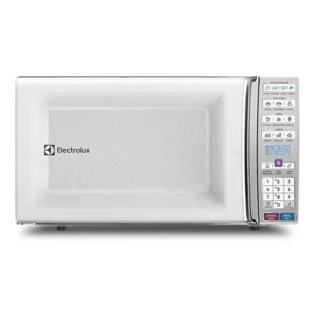 Micro-ondas Electrolux de bancada Branco com Função Tira Odor e Manter Aquecido 34L MEO44