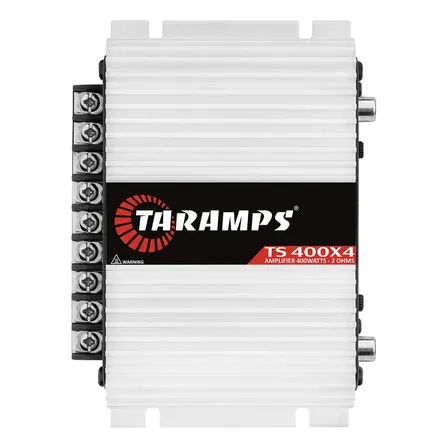 Modulo Taramps 400 Rms Ts-400 Ts400x4 T400 4 Canais V6 Branco
