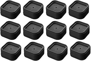 Elevadores de móveis antiderrapantes, base quadrada empilhável para cama, mesa, sofá, cadeira