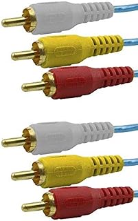 Cabo 3 RCA + 3 RCA Gold 1.80 Metro ChipSCE