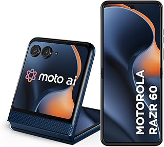 Smartphone Motorola Razr 60-256GB 24GB (12GB RAM+12GB Ram Boost) Tela dobrável 6,9" pOLED e externa