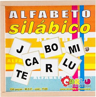 Carlu Brinquedos - Jogo Educativo, 4+ Anos, 150 Peças, Color Multicolorido, 1120