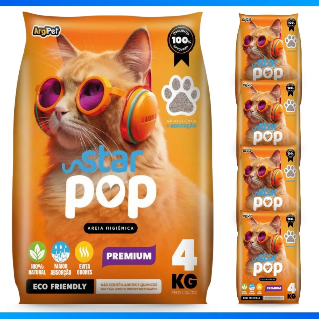20kg areia sanitaria higienica super premium natural argila absorvente para gatos ecologica