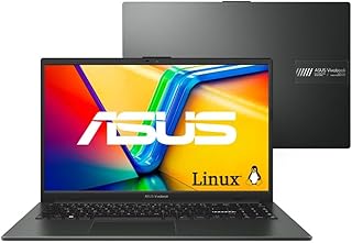 Notebook ASUS Vivobook Go 15 E1504FA AMD Ryzen 5 7520U 16GB Ram 512GB SSD Linux KeepOS Tela 15,6"