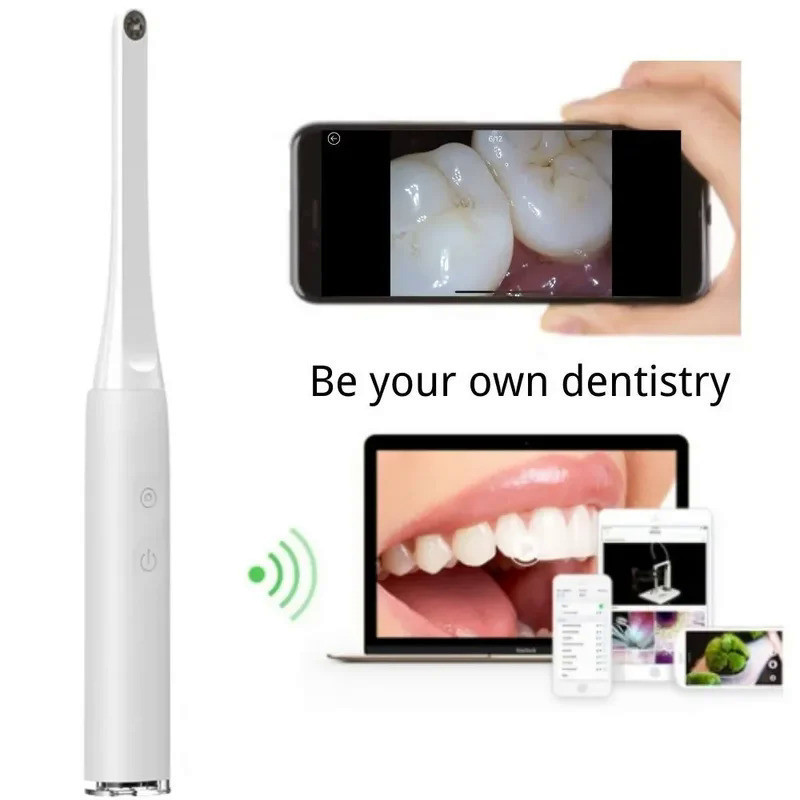 720P 2MP HD Câmera Oral WiFi Sem Fio Alta Visualização Para Inspeção Exame Oral Para Android e iOS