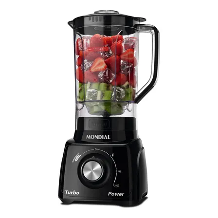 Liquidificador Turbo Power Mondial 550W - L-99 FB