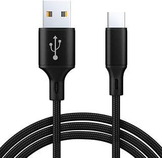 Charger Charging Cable for PS5 Controller, Xbox Series X S, Nintendo Switch Controller, Replacement USB C Cord Type-C Ports Accessories Kit (10FT-Black)