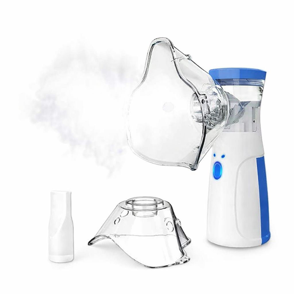 Inalador Nebulizador Ultrassônico Portátil Para Crianças E Adultos Silencioso Aparelho Compacto Sem