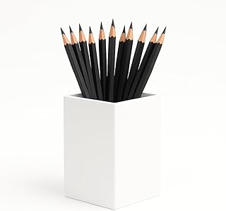 Organizador Minimalista, Porta Lapis Treco Canetas Home Office, Porta Pincel, Acrilico, Mesa,