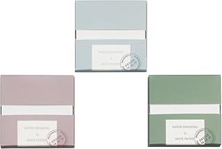 dalisp Notas autoadesivas 3 x 3 polegadas Bloco de notas autoadesivo Papel de memorando 3 blocos de