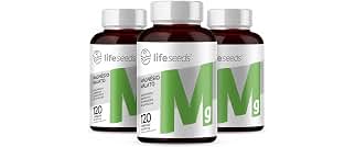 Magnésio Malato 350mg - Alta Concentração - 360 Cápsulas (3 Potes)Magnésio Malato 350mg - Alta