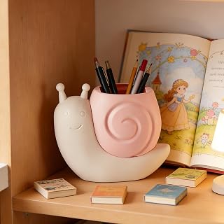Bonito suporte de papelaria, bonito organizador de mesa para artigos de papelaria, pincéis de maquiagem, escova de dentes e materiais de arte, perfeito para escritório, casa, decoração escolar, rosa
