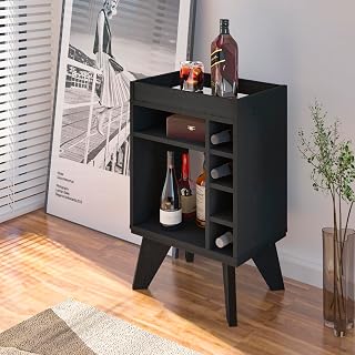 Bar com espelho DRINK cor Preto - Artely