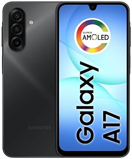 Celular Samsung Galaxy A17, 128GB, 4GB, 50MP Tela 6.7", IP54 - Preto