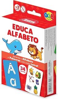 Cartas Educa Alfabeto 34 Cards Grandes GGB Plast