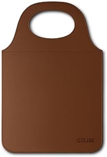 Lixeira Para Carro Couro Ecológico Porta Lixo Universal Premium Couse (Café)